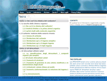 Tablet Screenshot of chimicaorganica.net